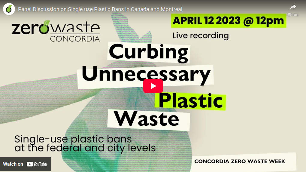 Panel: Curbing Unnecessary Plastic Waste